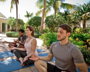 Clients Enjoying Yoga