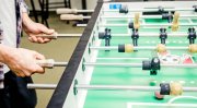 Foosball Table in the Game Room