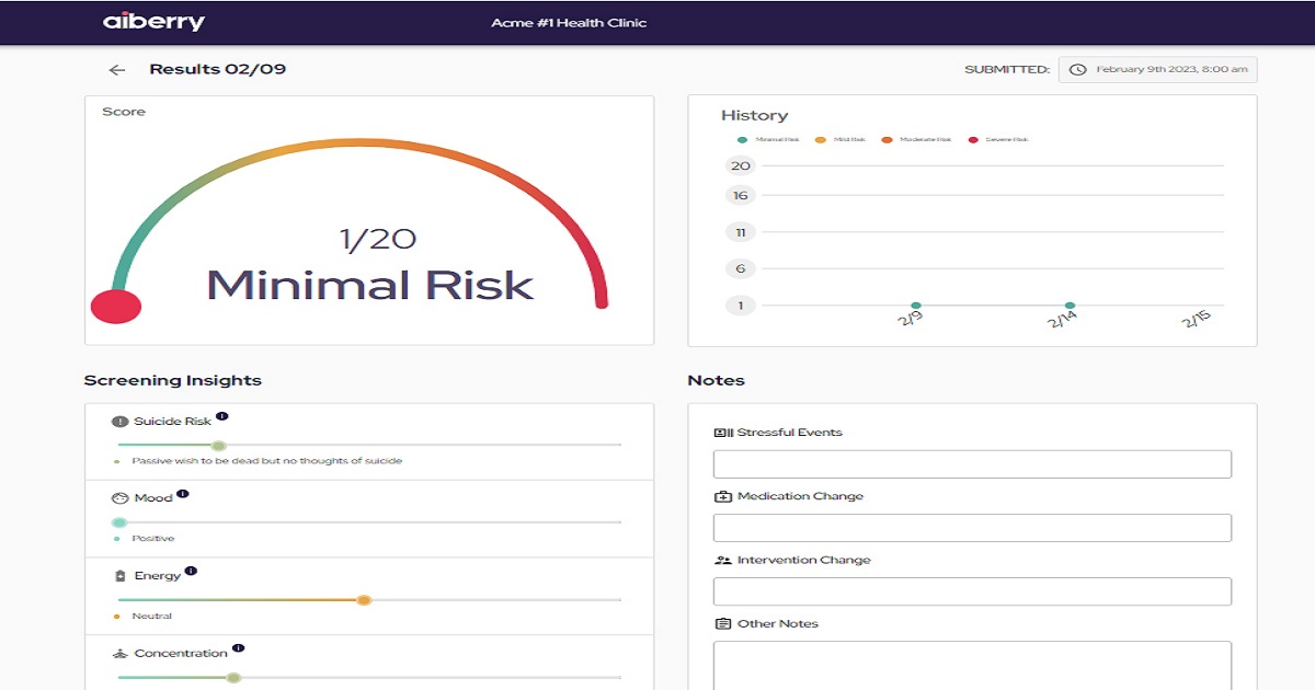 Aiberry Secures Funding to Eliminate Inaccuracy in Mental Health Disorders Identification